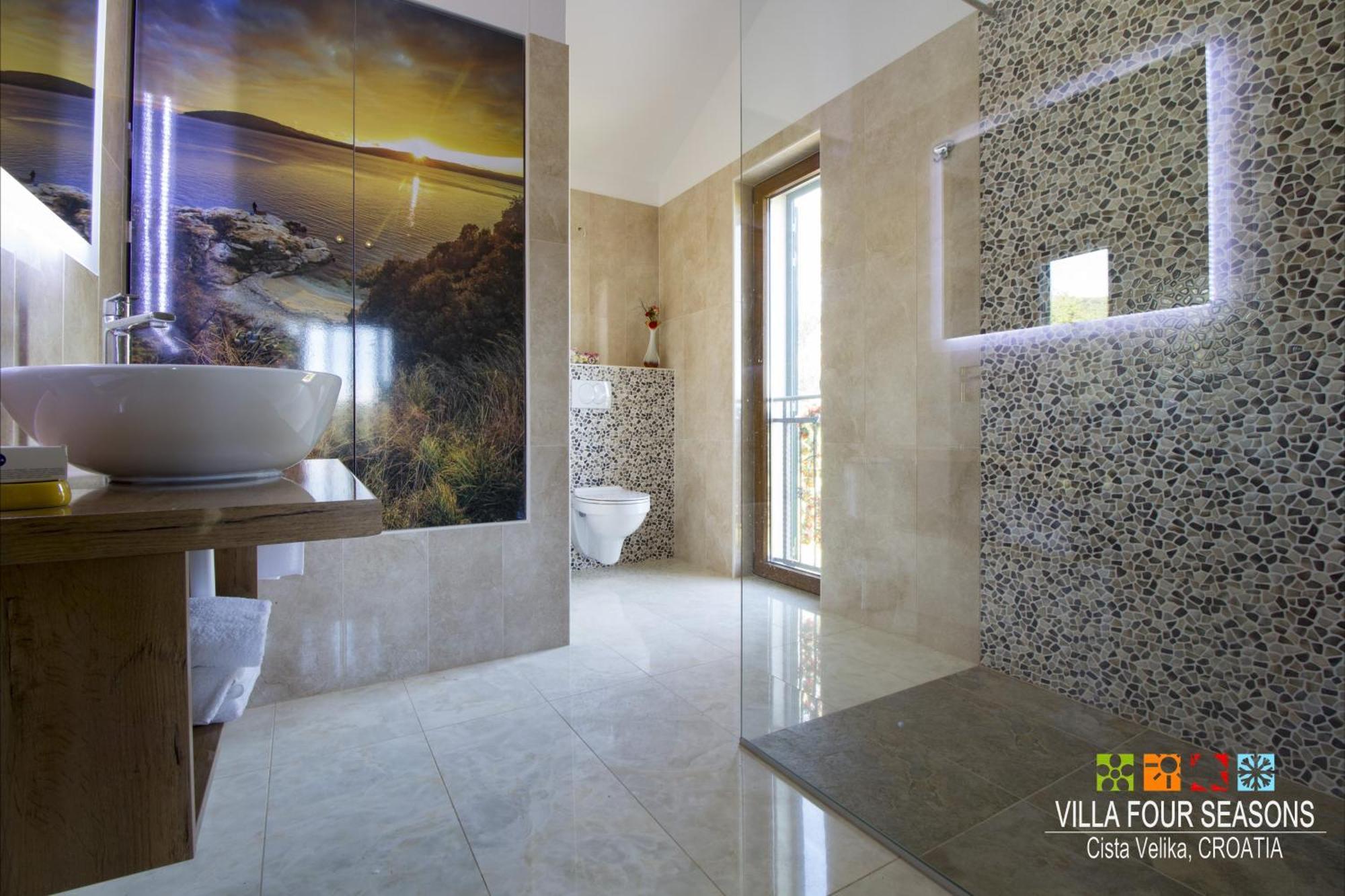 Villa Four Seasons, Heated Pool And 3 En-Suite Bathrooms Velika Čista Eksteriør billede