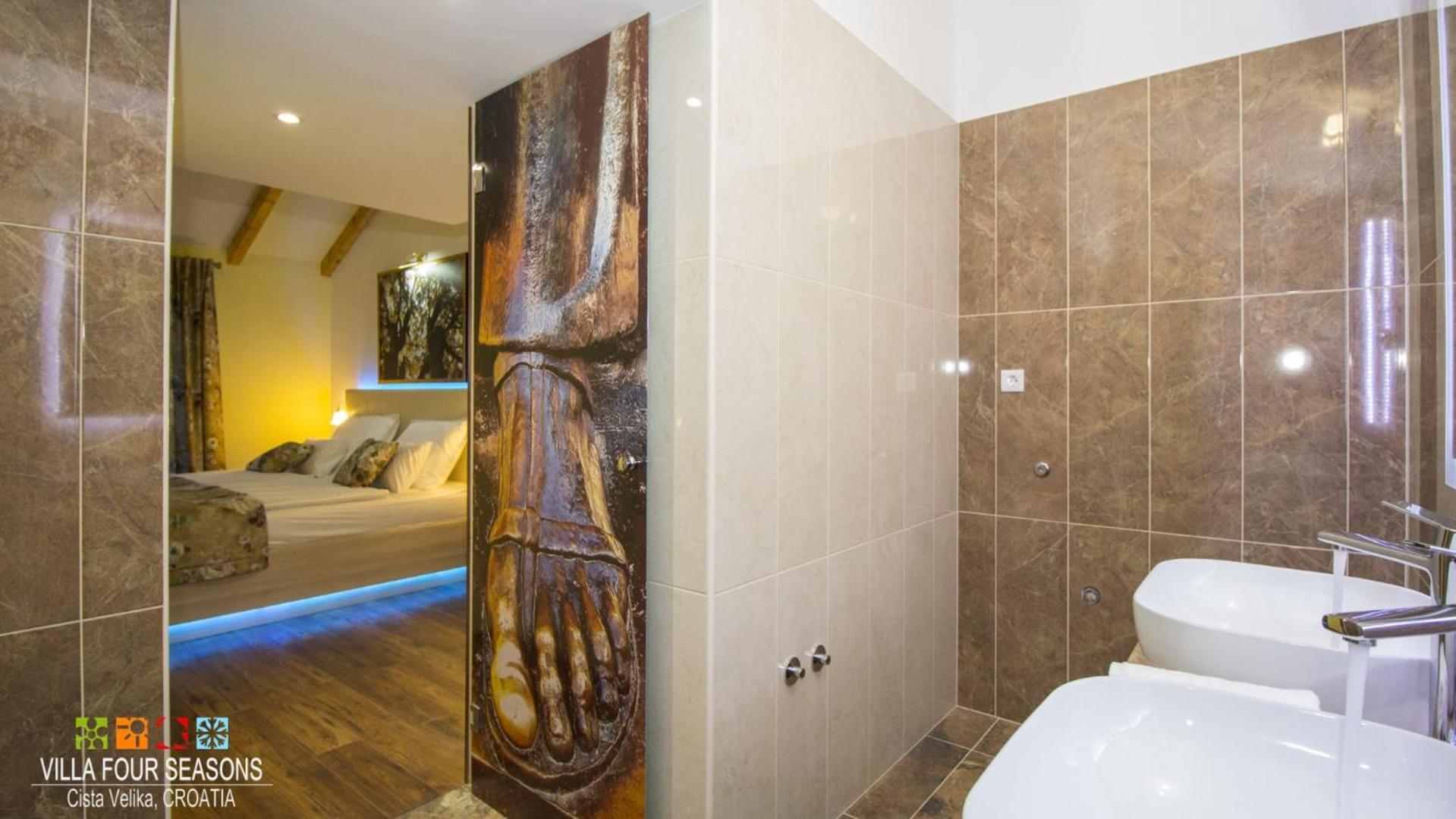 Villa Four Seasons, Heated Pool And 3 En-Suite Bathrooms Velika Čista Eksteriør billede